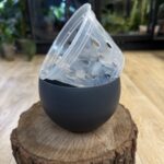 Plastikowa osłonka okrągła grafit śr.12 cm