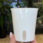 Doniczka samonawadniająca do hydroponiki z knotem 7,5cm