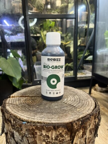 BioBizz Bio-Grow, w 100% organiczny płynny nawóz na fazę wzrostu roślin doniczkowych i ogrodowych, ekologiczna odżywka z melasy buraczanej, Variegarden.