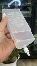 Nawadniacz Kropelkowy do Palika z Motywem Monstery mleczny - obrazek 6